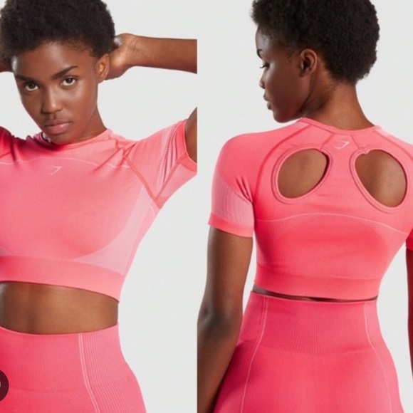 DISCONTINUED gymshark seamless top - Picture 3 of 5